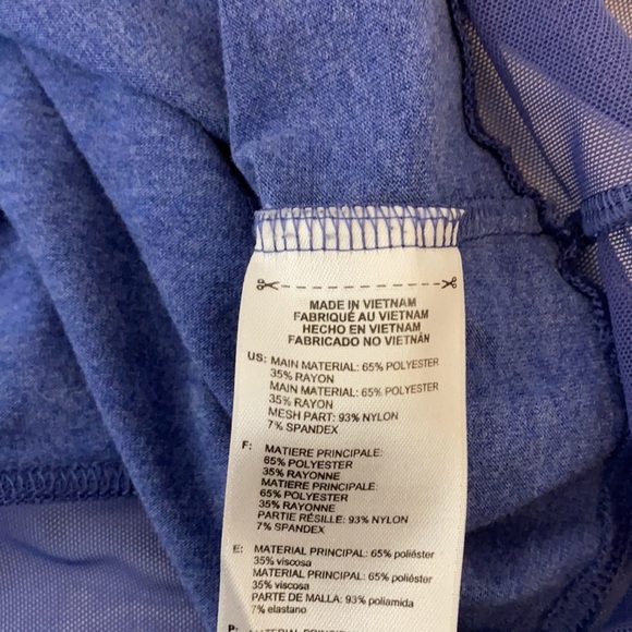 💰adidas climalite blue long sleeve top - Picture 6 of 8